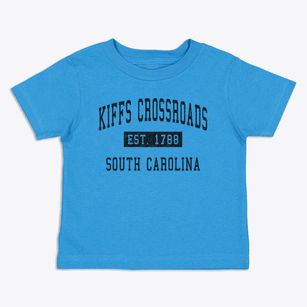 Kiffs Crossroads South Carolina Classic Established Toddler T-Shirt