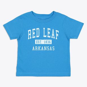 Red Leaf Arkansas Classic Established Toddler T-Shirt