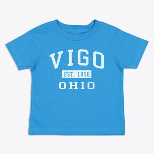 Vigo Ohio Classic Established Toddler T-Shirt