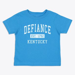 Defiance Kentucky Classic Established Toddler T-Shirt