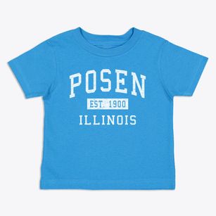 Posen Illinois Classic Established Toddler T-Shirt
