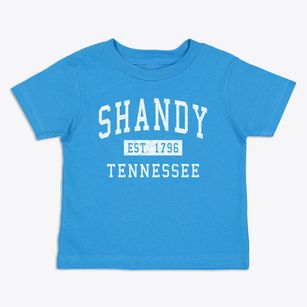 Shandy Tennessee Classic Established Toddler T-Shirt