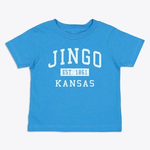 Jingo Kansas Classic Established Toddler T-Shirt