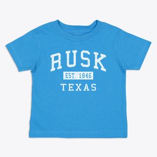 Rusk Texas Classic Established Toddler T-Shirt