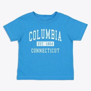 Columbia Connecticut Classic Established Toddler T-Shirt