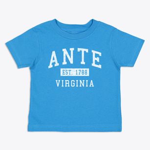 Ante Virginia Classic Established Toddler T-Shirt