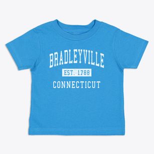 Bradleyville Connecticut Classic Established Toddler T-Shirt