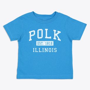 Polk Illinois Classic Established Toddler T-Shirt