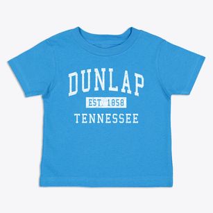 Dunlap Tennessee Classic Established Toddler T-Shirt