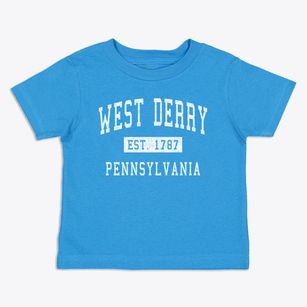 West Derry Pennsylvania Classic Established Toddler T-Shirt