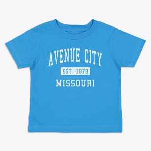 Avenue City Missouri Classic Established Toddler T-Shirt