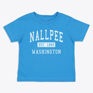Nallpee Washington Classic Established Toddler T-Shirt