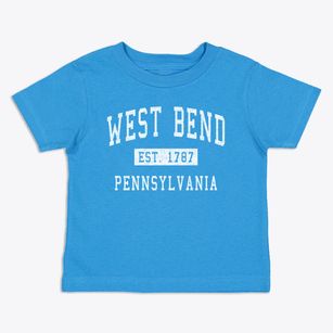 West Bend Pennsylvania Classic Established Toddler T-Shirt