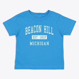 Beacon Hill Michigan Classic Established Toddler T-Shirt