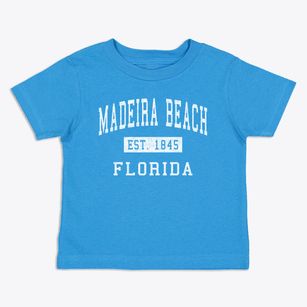 Madeira Beach Florida Classic Established Toddler T-Shirt
