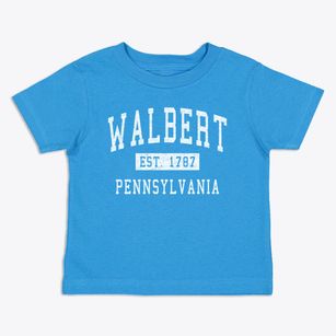 Walbert Pennsylvania Classic Established Toddler T-Shirt