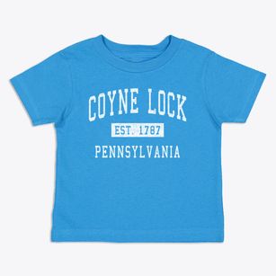 Coyne Lock Pennsylvania Classic Established Toddler T-Shirt