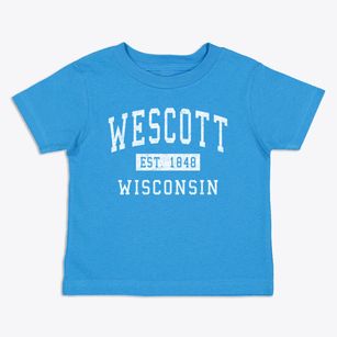 Wescott Wisconsin Classic Established Toddler T-Shirt