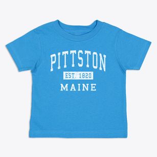 Pittston Maine Classic Established Toddler T-Shirt