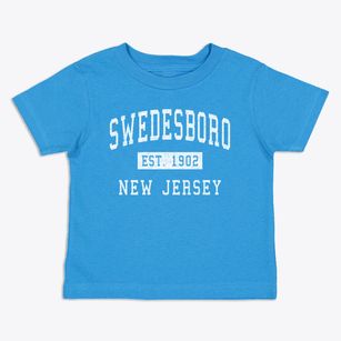Swedesboro New Jersey Classic Established Toddler T-Shirt