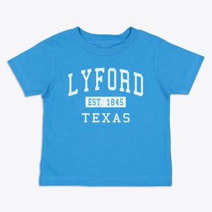 Lyford Texas Classic Established Toddler T-Shirt