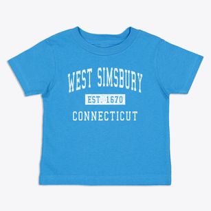 West Simsbury Connecticut Classic Established Toddler T-Shirt
