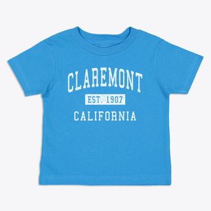 Claremont California Classic Established Toddler T-Shirt