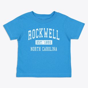 Rockwell North Carolina Classic Established Toddler T-Shirt