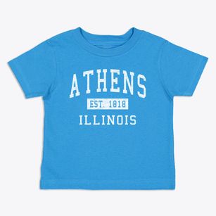 Athens Illinois Classic Established Toddler T-Shirt