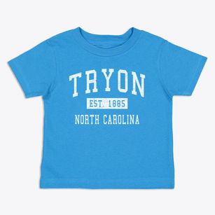 Tryon North Carolina Classic Established Toddler T-Shirt