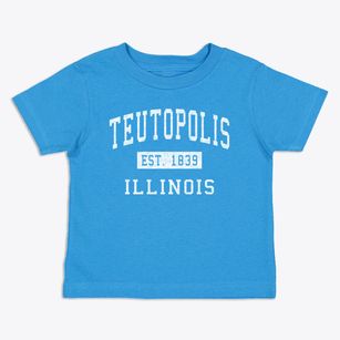 Teutopolis Illinois Classic Established Toddler T-Shirt