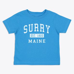Surry Maine Classic Established Toddler T-Shirt