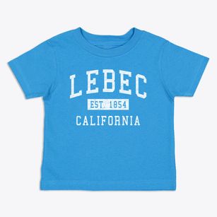 Lebec California Classic Established Toddler T-Shirt
