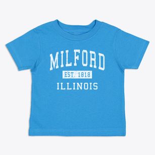 Milford Illinois Classic Established Toddler T-Shirt