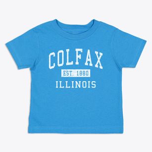 Colfax Illinois Classic Established Toddler T-Shirt
