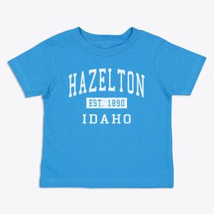 Hazelton Idaho Classic Established Toddler T-Shirt