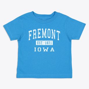 Fremont Iowa Classic Established Toddler T-Shirt