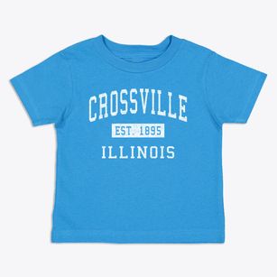 Crossville Illinois Classic Established Toddler T-Shirt