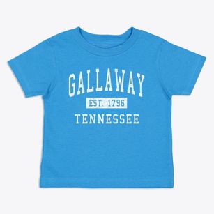 Gallaway Tennessee Classic Established Toddler T-Shirt