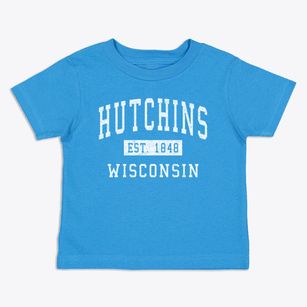 Hutchins Wisconsin Classic Established Toddler T-Shirt