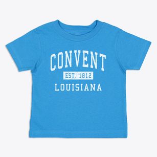 Convent Louisiana Classic Established Toddler T-Shirt