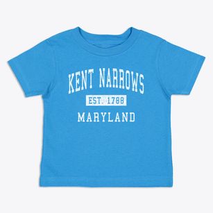 Kent Narrows Maryland Classic Established Toddler T-Shirt