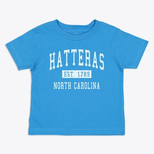 Hatteras North Carolina Classic Established Toddler T-Shirt