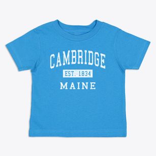 Cambridge Maine Classic Established Toddler T-Shirt