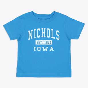 Nichols Iowa Classic Established Toddler T-Shirt