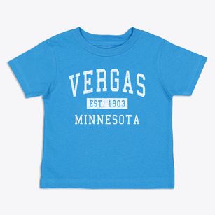 Vergas Minnesota Classic Established Toddler T-Shirt