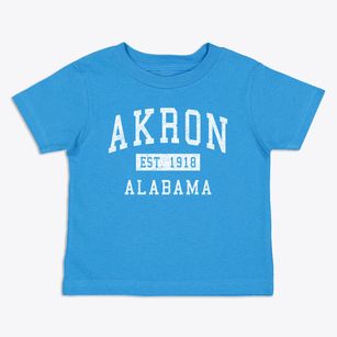 Akron Alabama Classic Established Toddler T-Shirt