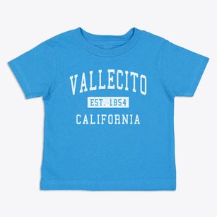 Vallecito California Classic Established Toddler T-Shirt