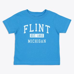 Flint Michigan Classic Established Toddler T-Shirt
