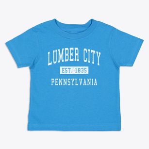 Lumber City Pennsylvania Classic Established Toddler T-Shirt